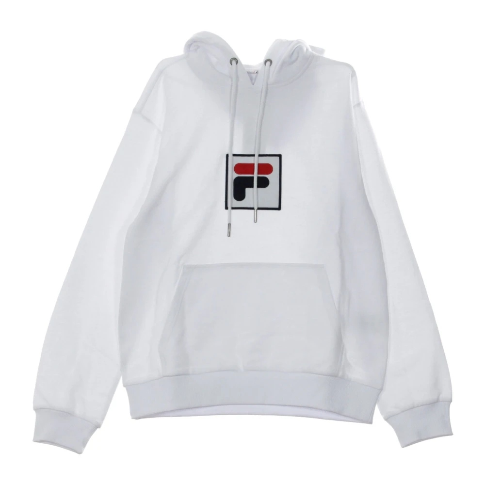 Fila Bright White Herr Hoodie 2.0 White, Herr