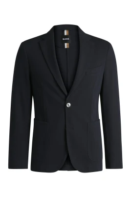 Slim Fit Blazer med Mikromönster