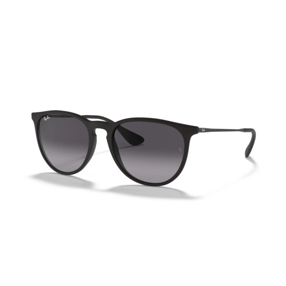 Ray-Ban Erika Classic RB 4171 - Panto Sunglasses - Black - Grey Lenses - Image 10
