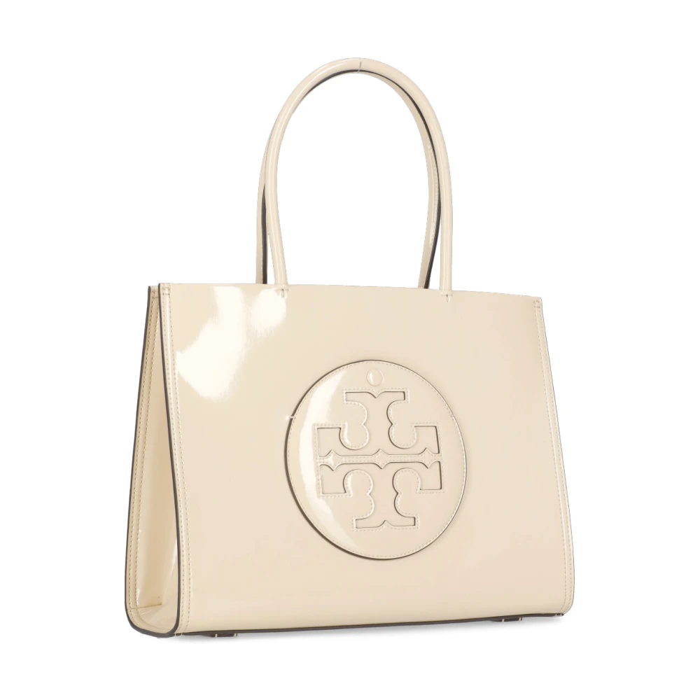 TORY BURCH Synthetisch leren damestas met handvatten Beige Dames