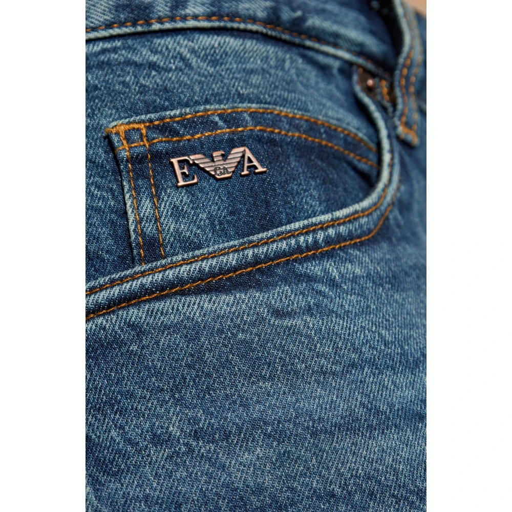 Emporio Armani Tapered leg jeans Blue Heren