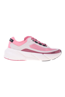 white-and-pink-imitation-leather-trainer