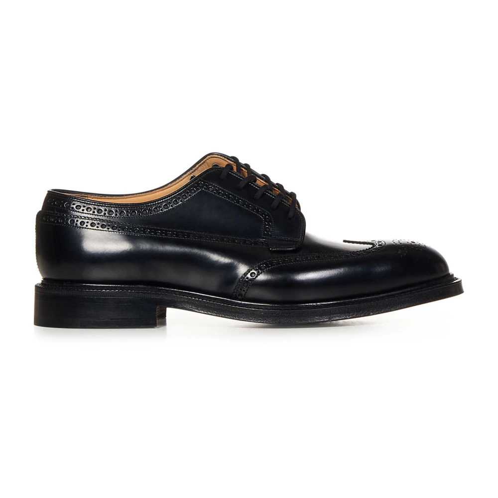 Church's Svarta Brogue Snörskor Black, Herr