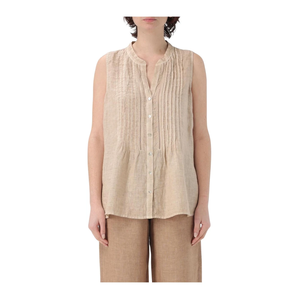 Blouses & Shirts > Shirts - - 120% Lino - Modalova