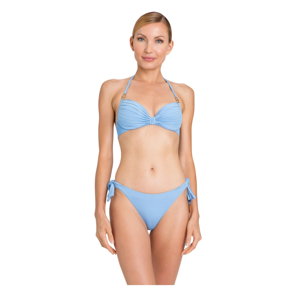 Twinset Heldere Blauwe Push-Up Bikini Set Blue Dames