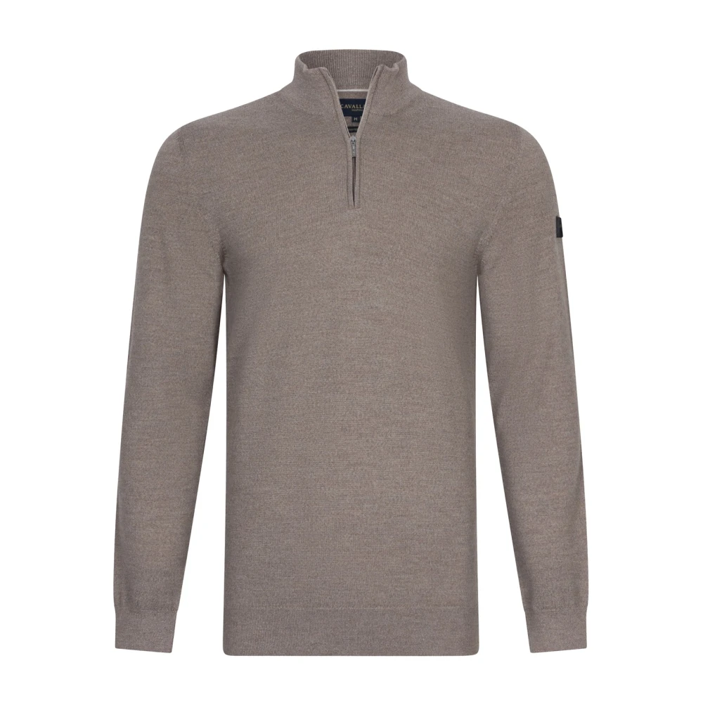 Cavallaro Bruine Trui Brown Heren