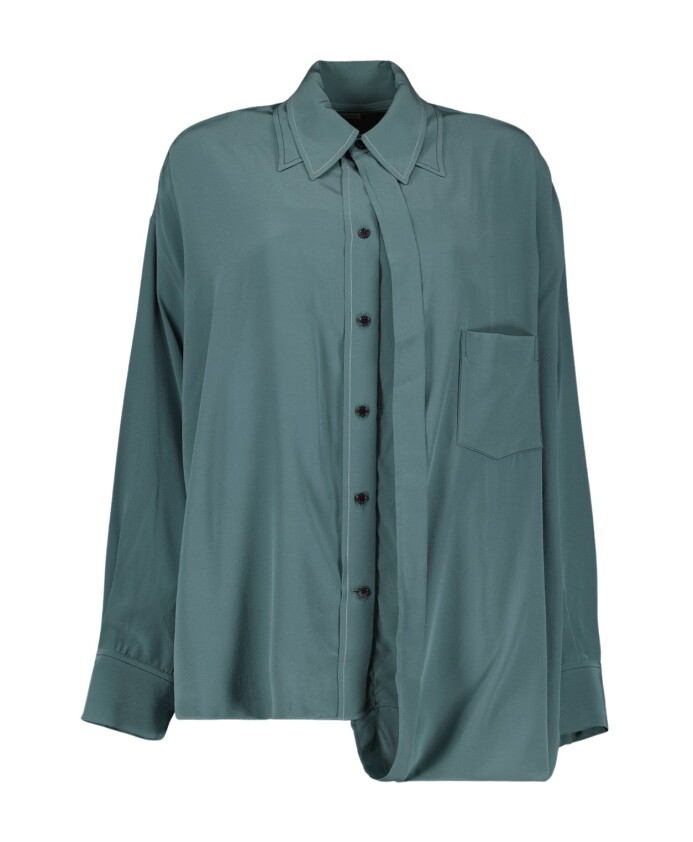 zijden-gedrapeerde-dubbele-kraag-blouse