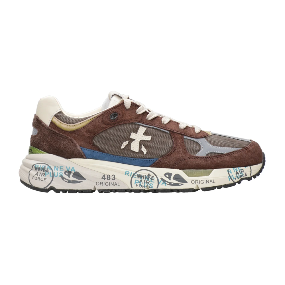 Premiata Men's Brown Sneakers, 7 Uk, Mase Sneaker