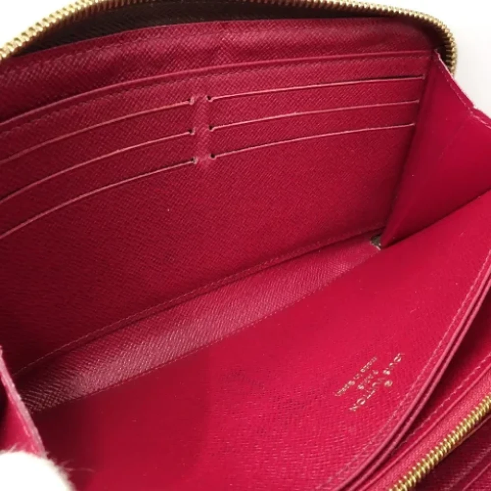 Louis Vuitton Vintage Pre-owned Fabric wallets Brown Dames