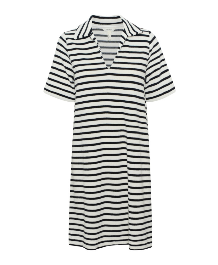 robe-rayee-a-manches-courtes