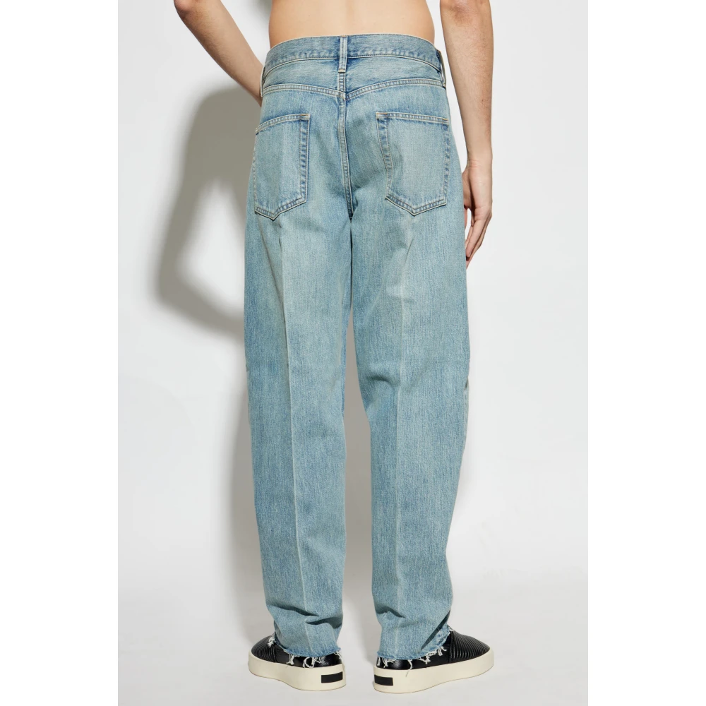 Fear Of God Jeans met vintage effect Blue Heren