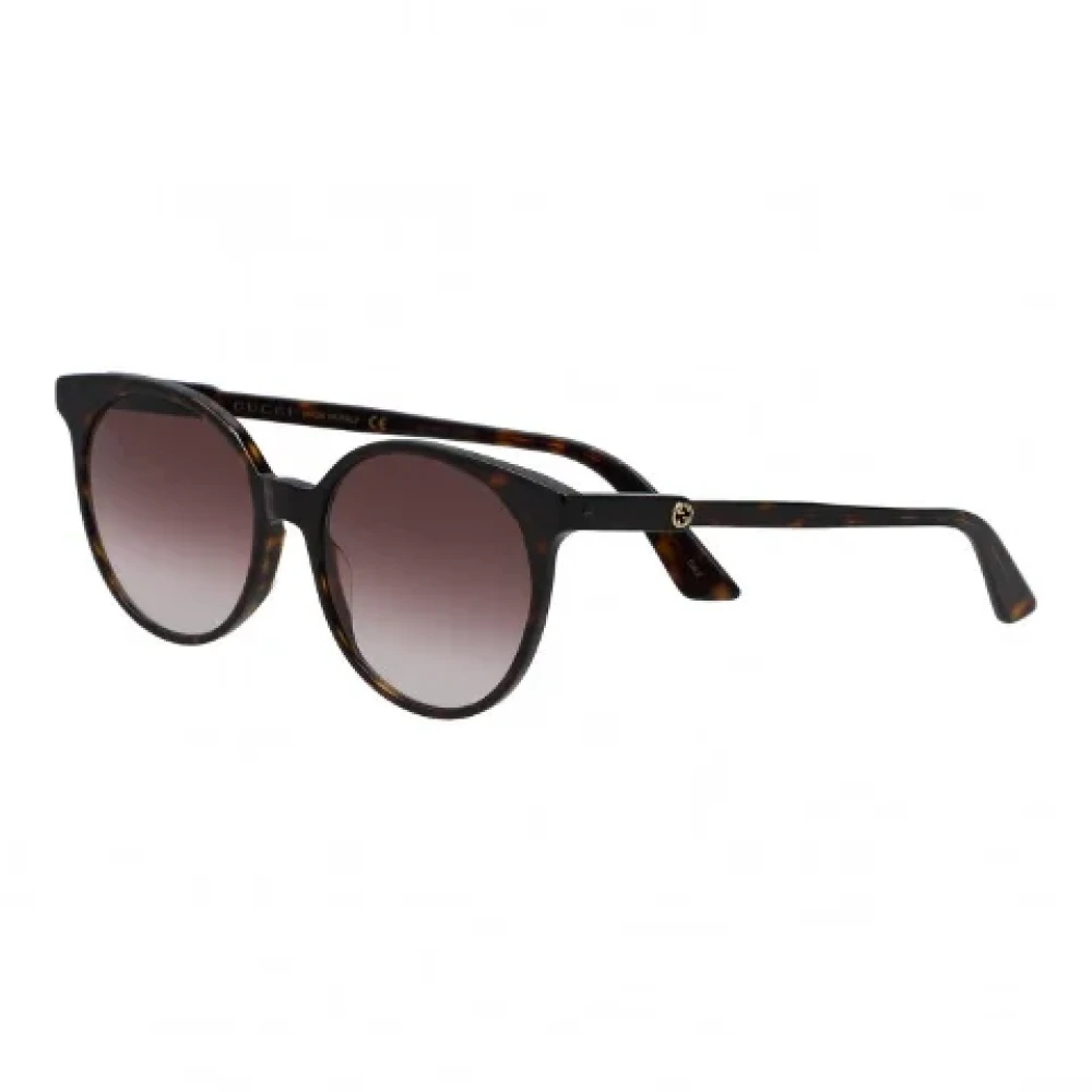 Gucci Vintage Pre-owned Fabric sunglasses Brown Dames