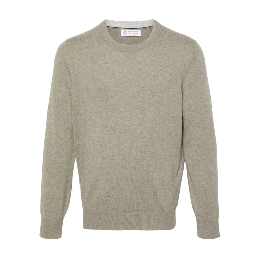 BRUNELLO CUCINELLI Groene Sweatshirt Aw24 Green Heren