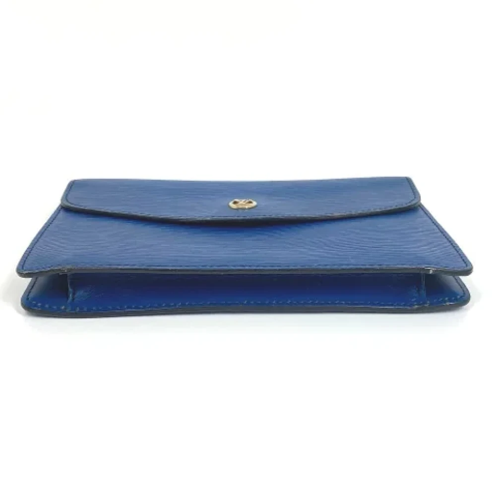 Louis Vuitton Vintage Pre-owned Leather louis-vuitton-bags Blue Dames