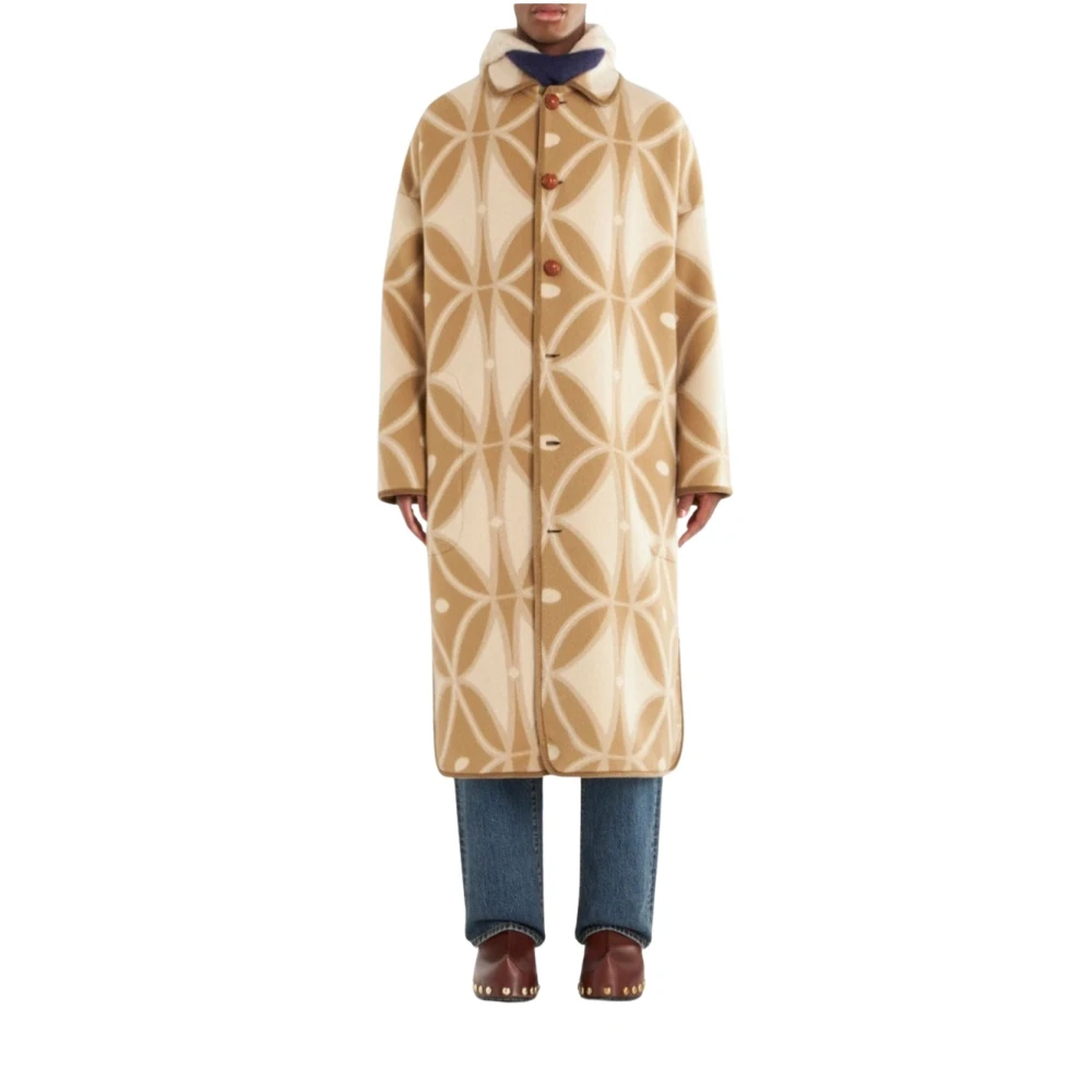 ETRO Stijlvolle Jas 800 Beige Heren