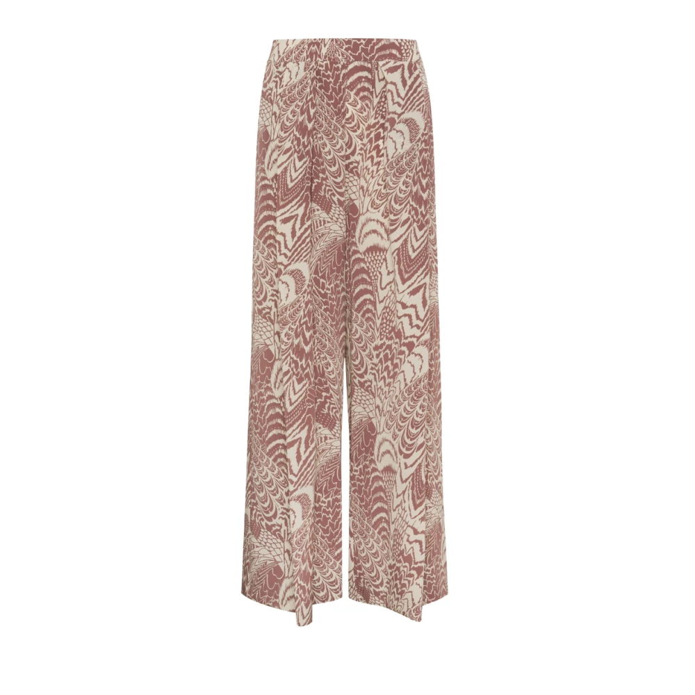 Momoni Crème Broek Beige Dames