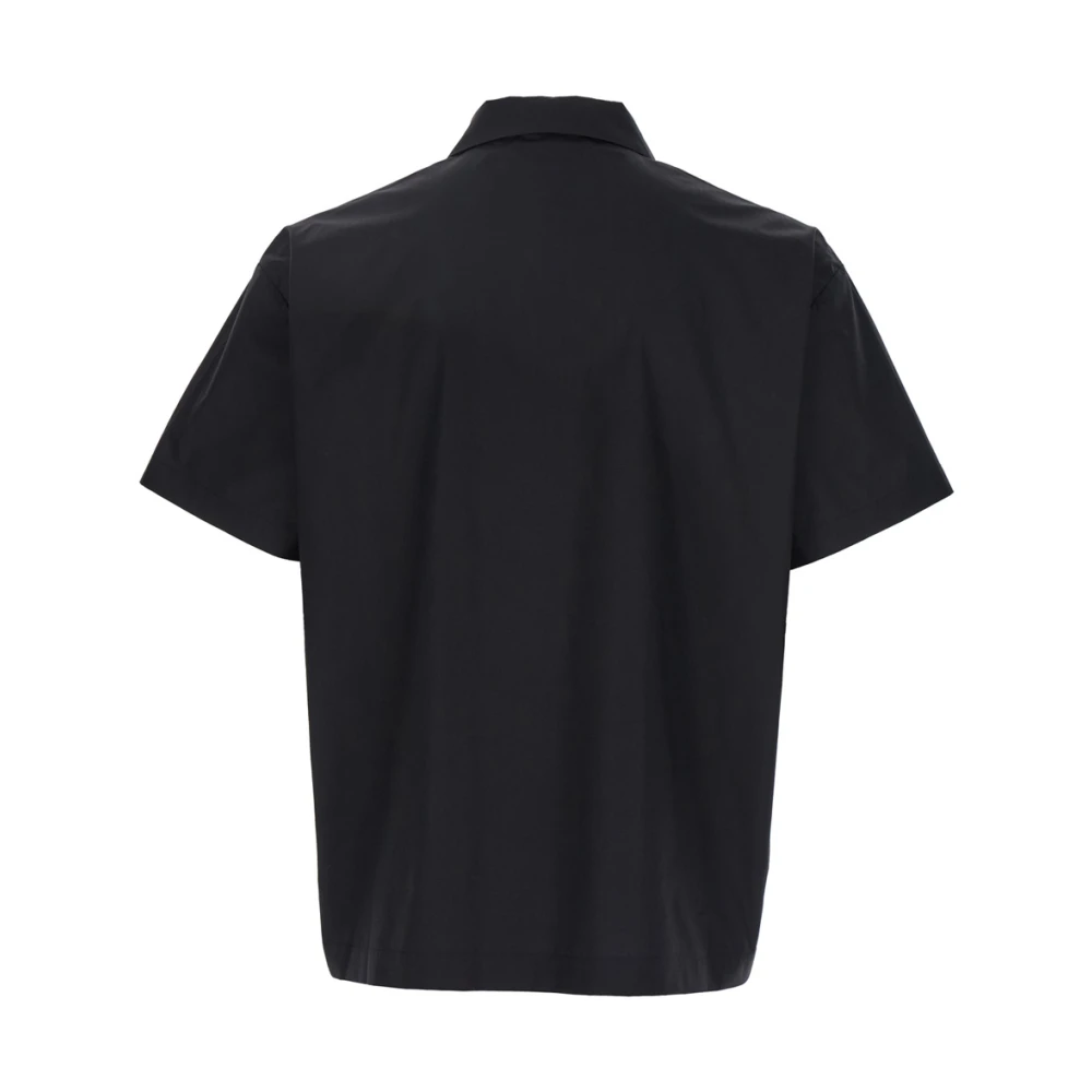 Coperni Alien Head Zwarte Loose Fit Shirt Black Heren