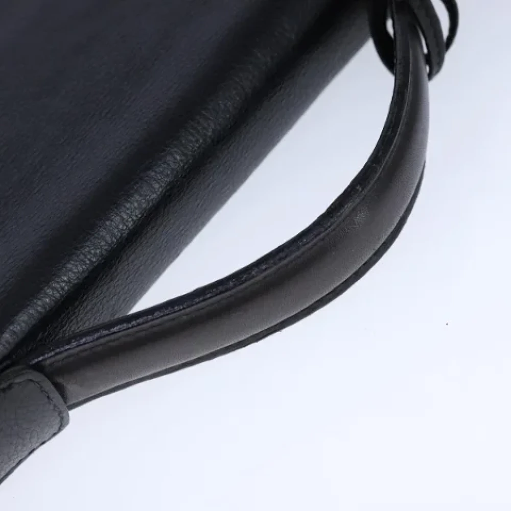 Bally Pre-owned Leather handbags Black Dames