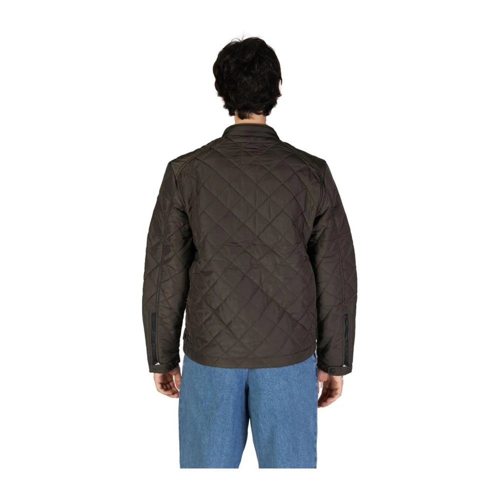 Replay Groene Polyamide Modern Design Jas Green Heren