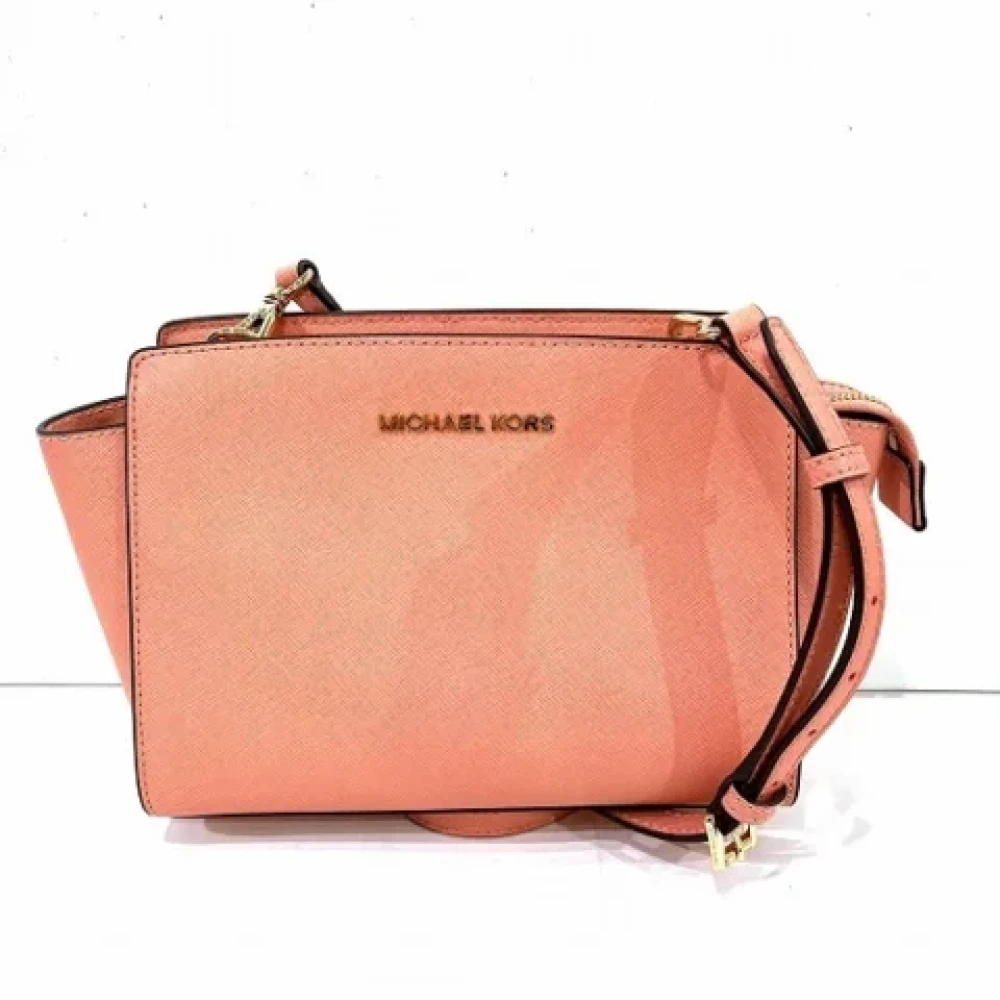 Michael Kors Pre-owned Leather shoulder-bags Pink Dames