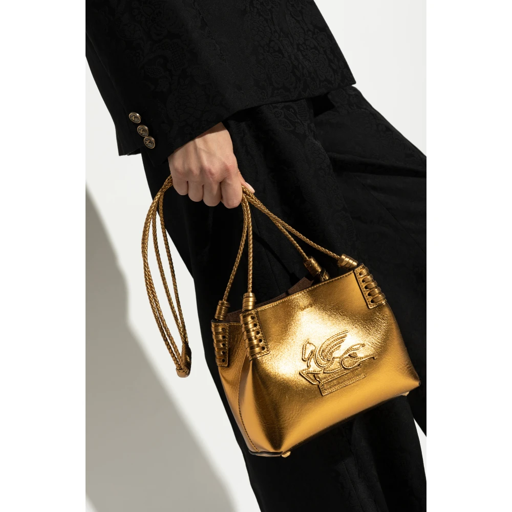 ETRO Tas Libre XS in emmerstijl Yellow Dames