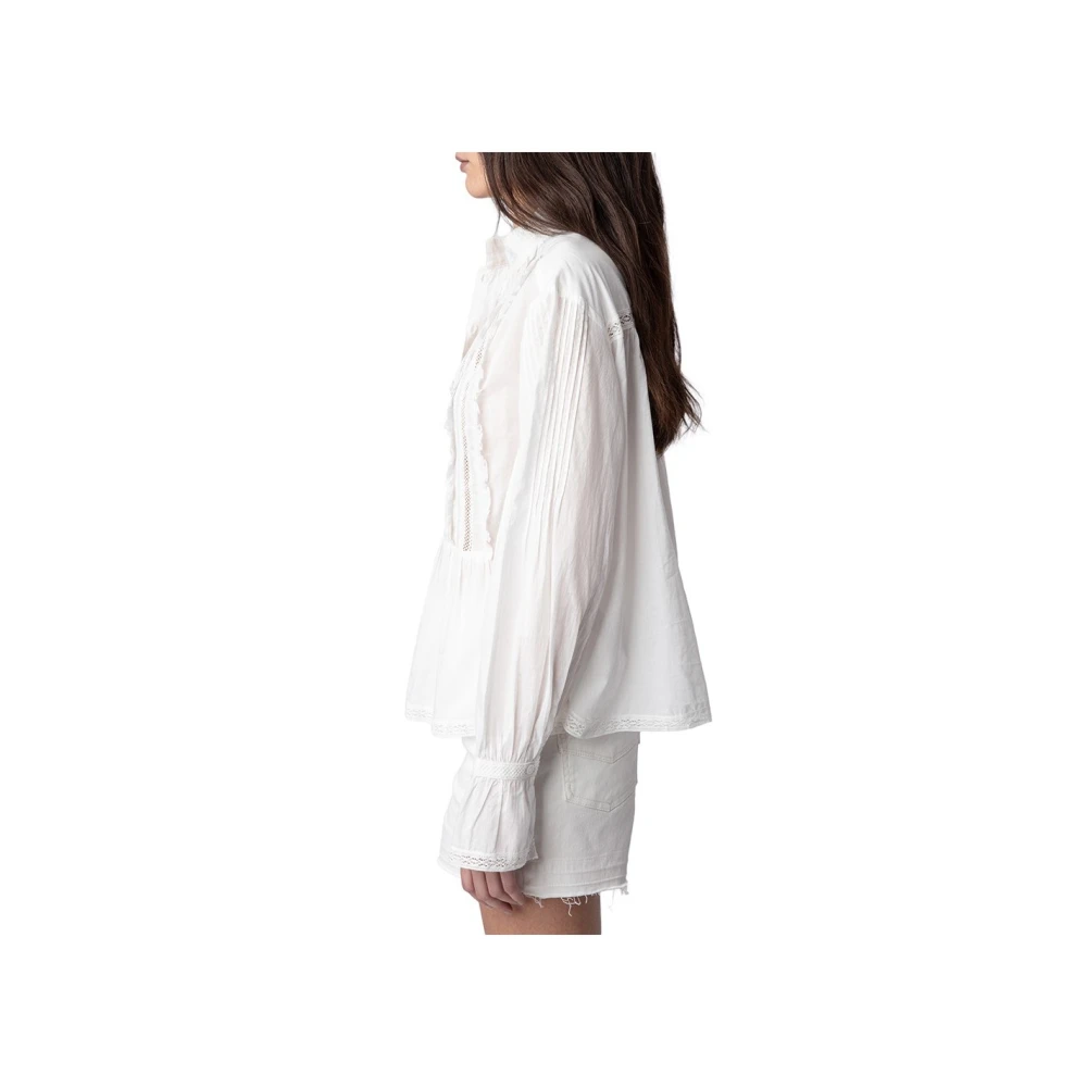 Zadig & Voltaire Chic Men's Shirt White Dames