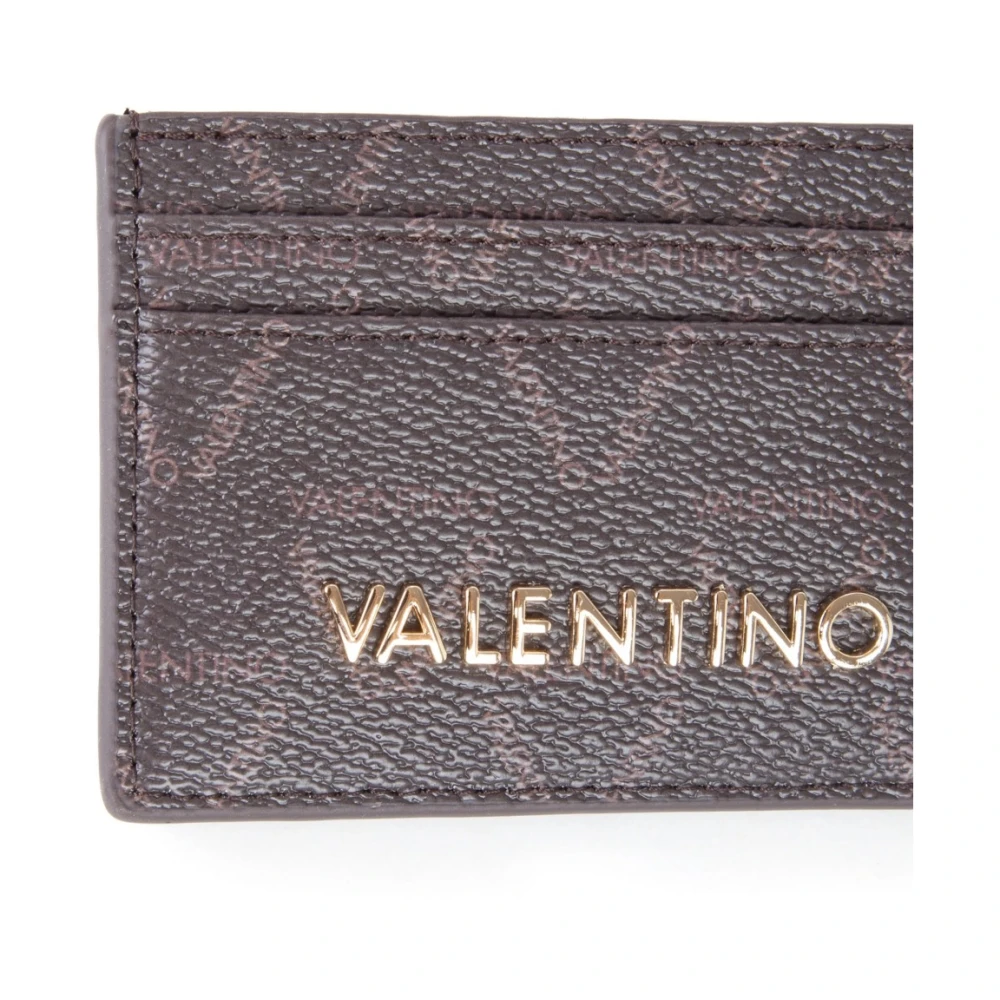 Valentino by Mario Valentino Kaarthouder Portemonnees voor Mannen en Vrouwen Brown Dames