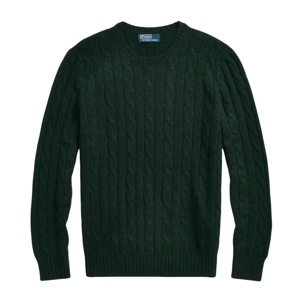 Ralph Lauren Cashmere Grön Tröja Green, Herr