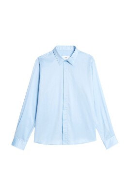 sky-blue-hidden-buttoning-shirt