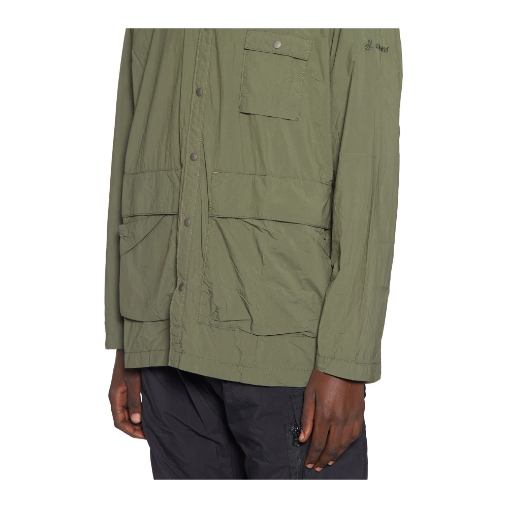 Gramicci Nylon Utility Shirt Green Heren