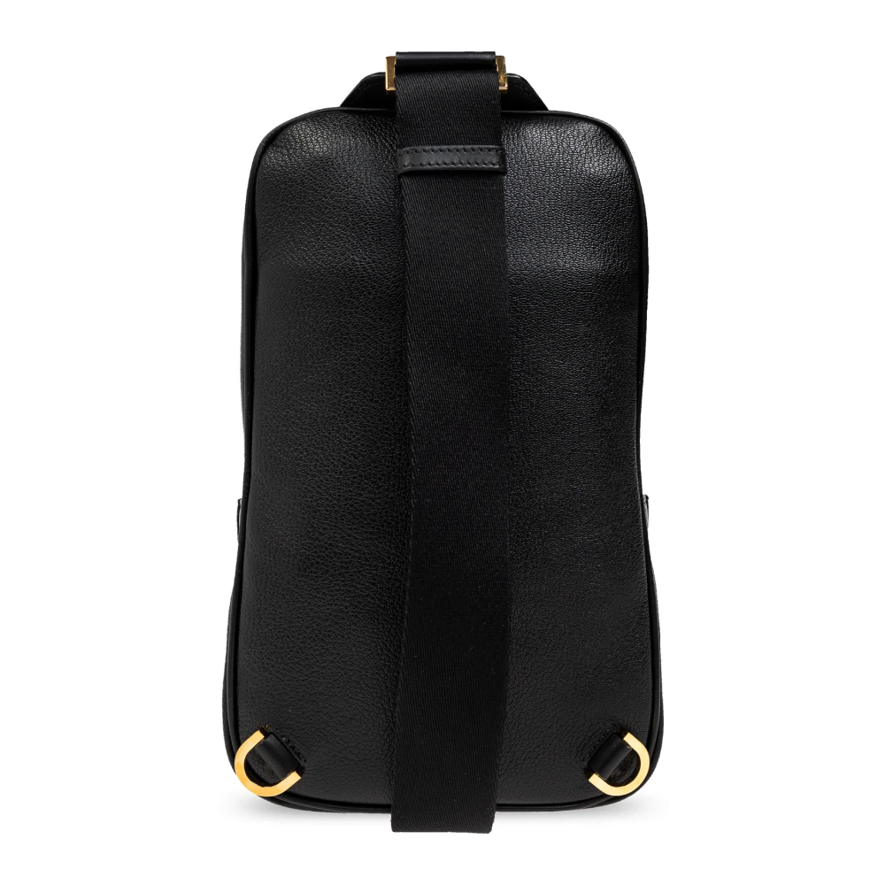 Tom Ford Een-schouder rugzak Black Heren