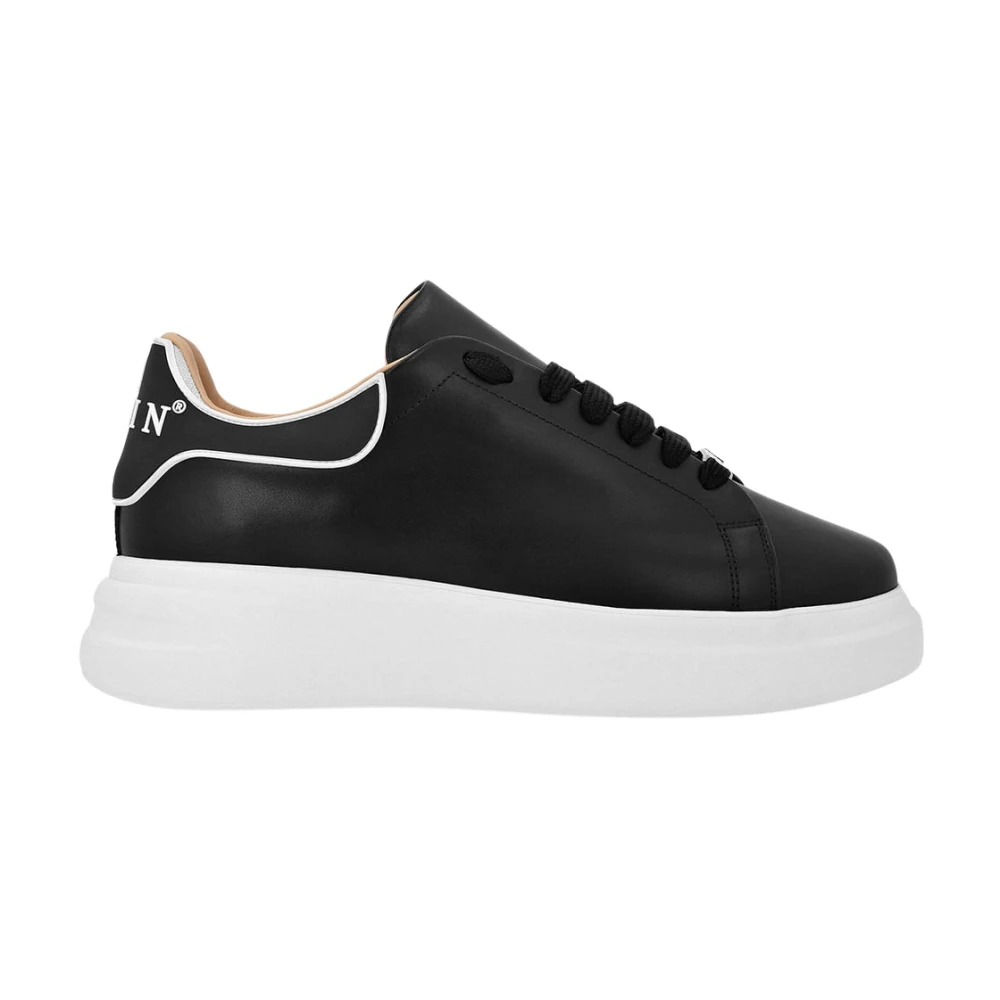 Philipp Plein Trendy sneakers met uniek design Heren Schoenen Zwart