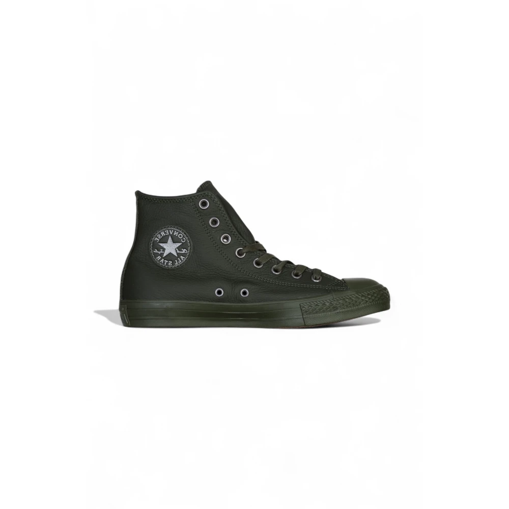 Converse Leren Hi-Top Sneakers Heren Schoenen Groen