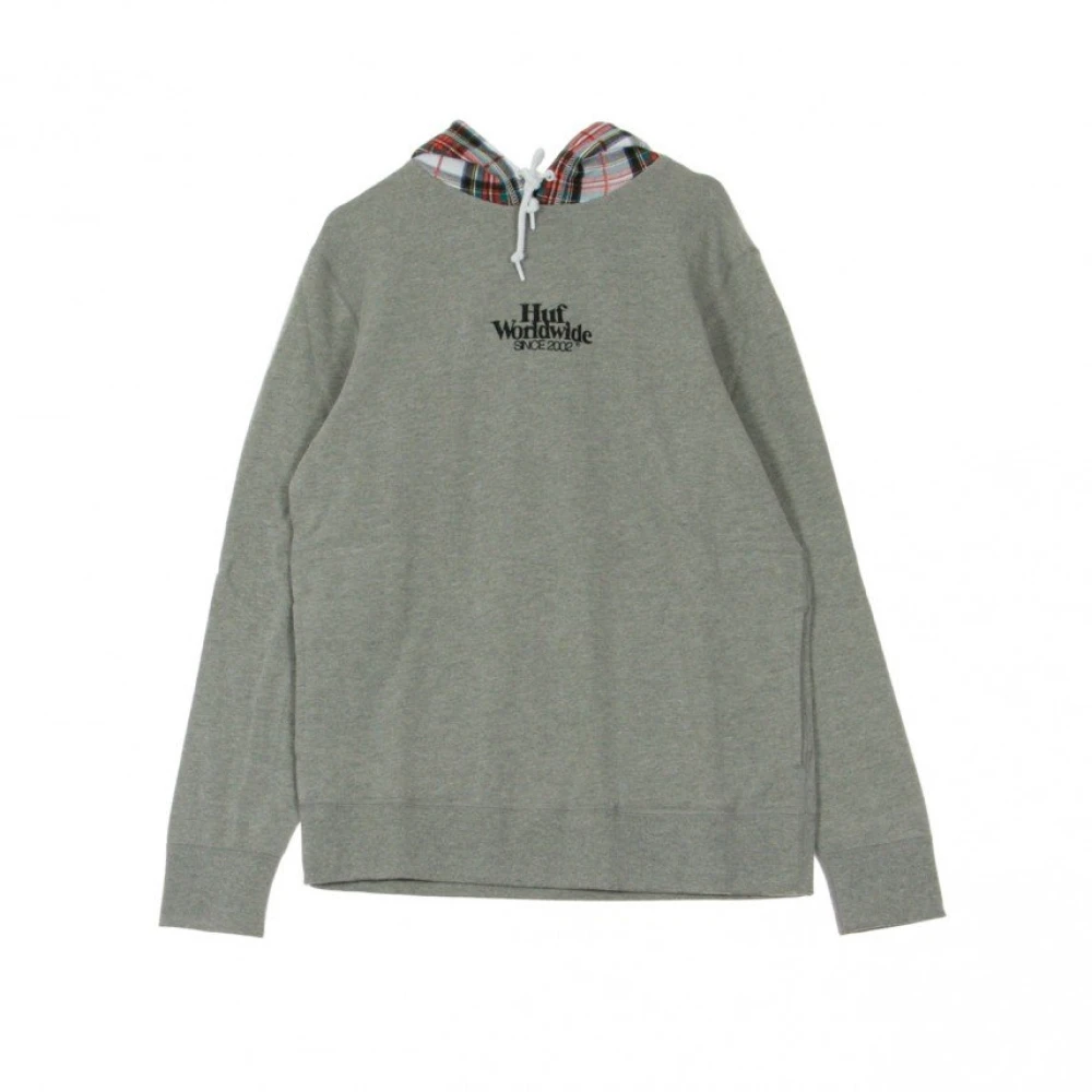Huf Men's Gray Hoodies - Hoodies - Xl - Sweatshirts & Hoodies