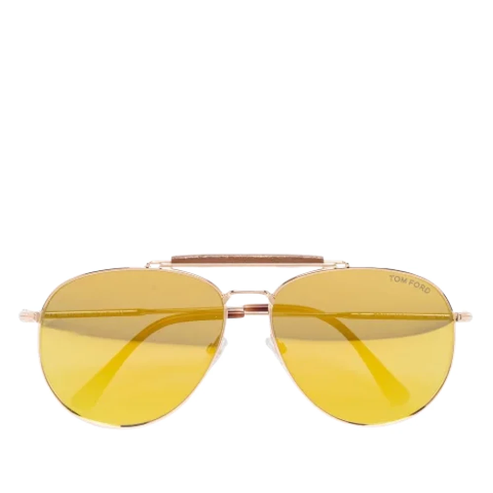 Tom Ford Pre-owned Acetate sunglasses Brown Dames