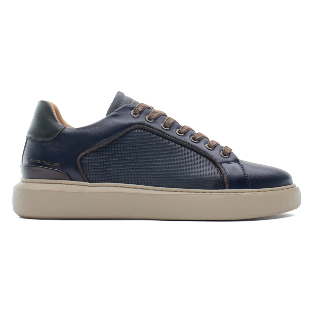 Ambitious Eclipse Panel Sneaker Heren Schoenen Blauw