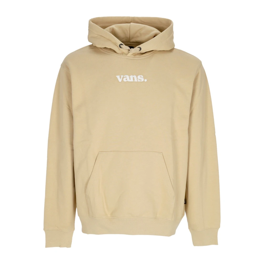 Vans Ruimvallende Taupe Hoodie met Logo Beige Heren