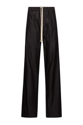 Straight Leg Taffeta Trousers