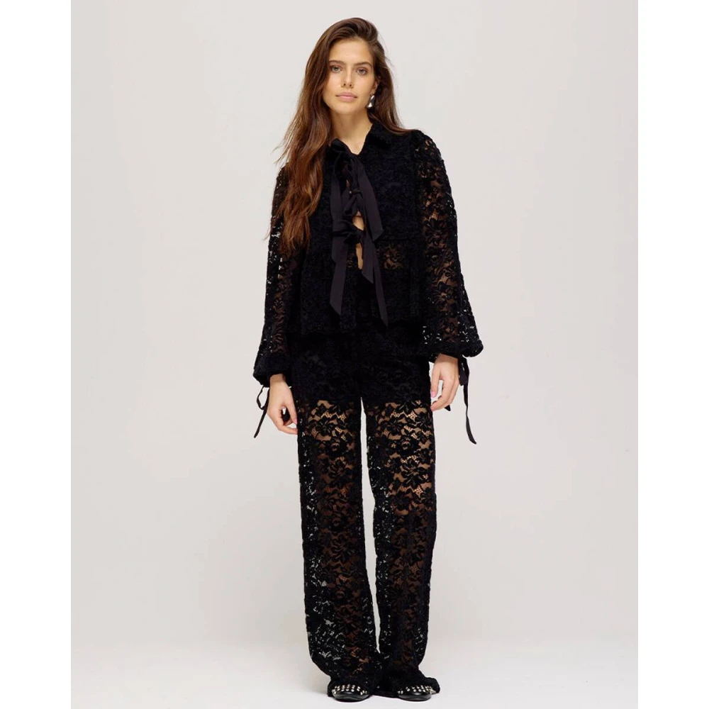 Harper & Yve Lola-Pa Stijlvolle Broek Ss25P104 Black Dames