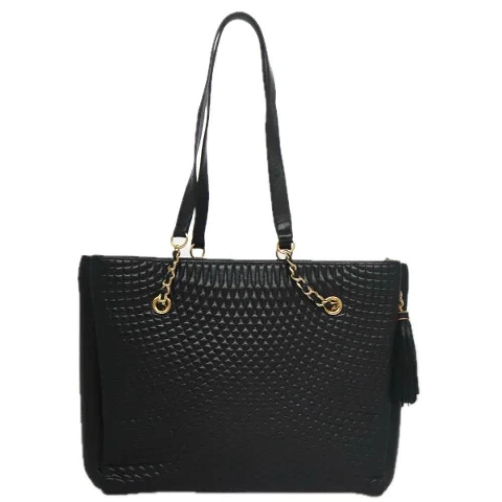 Bally Pre-owned Leather handbags Black Dames