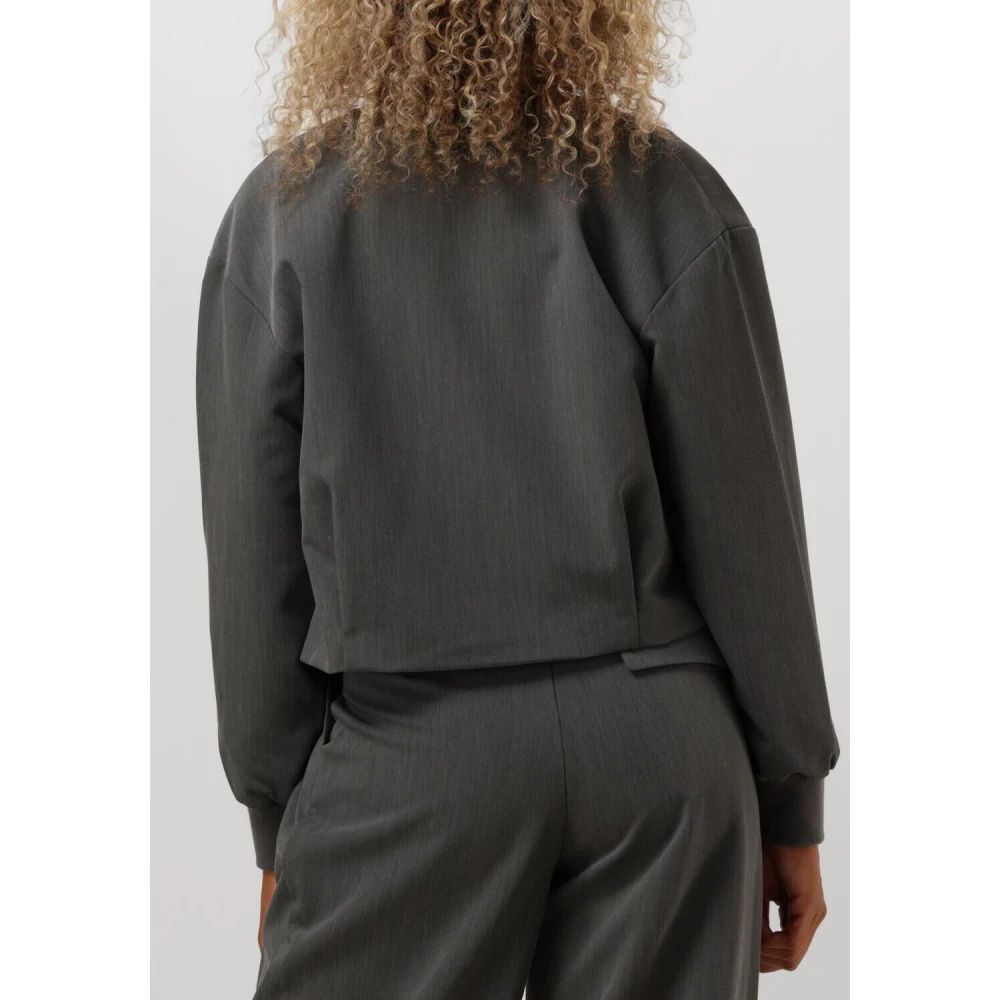 Selected Femme Blake Bomberjack Gray Dames