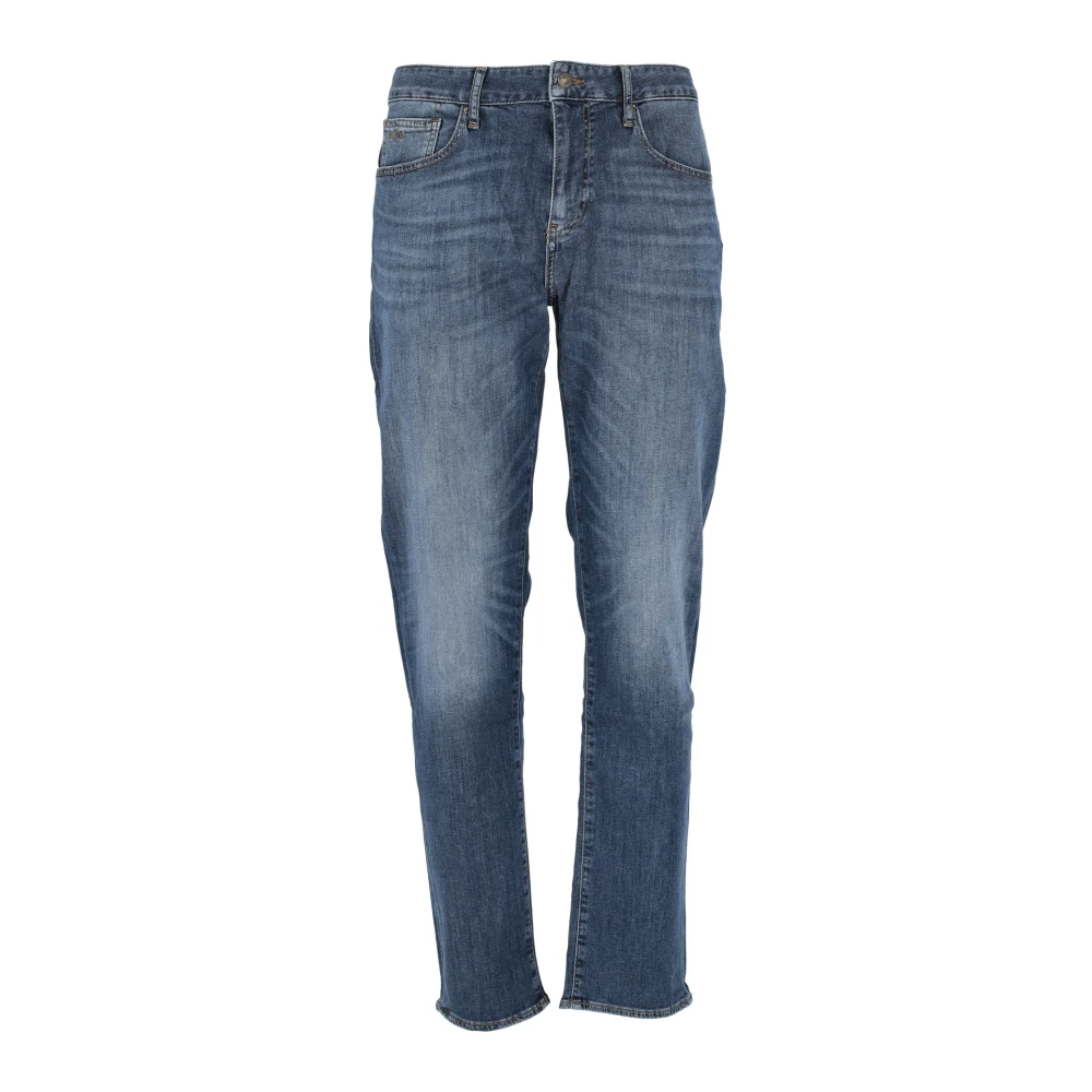 Armani Exchange Mannelijk Blauw Jeans Heren, W29, Slim Fit Jeans In