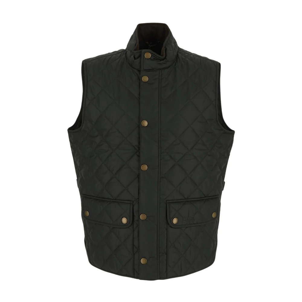 Barbour Polyester Gilet Jas Green Heren
