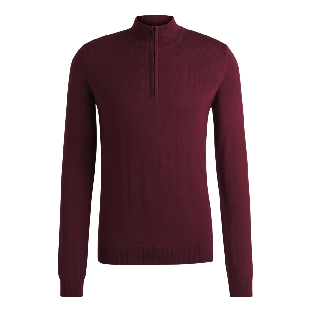 Hugo Boss Stijlvolle Pullover Red Heren