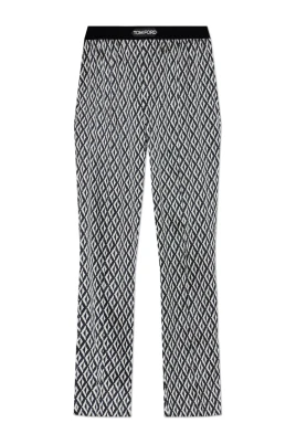 Printed Pajama Bottoms