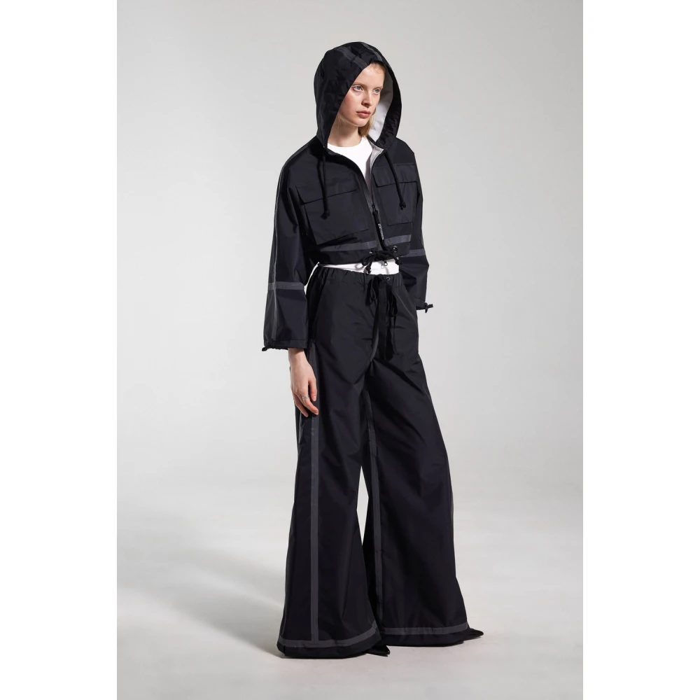 Stutterheim Stijlvolle Korte Regenjas Black Dames