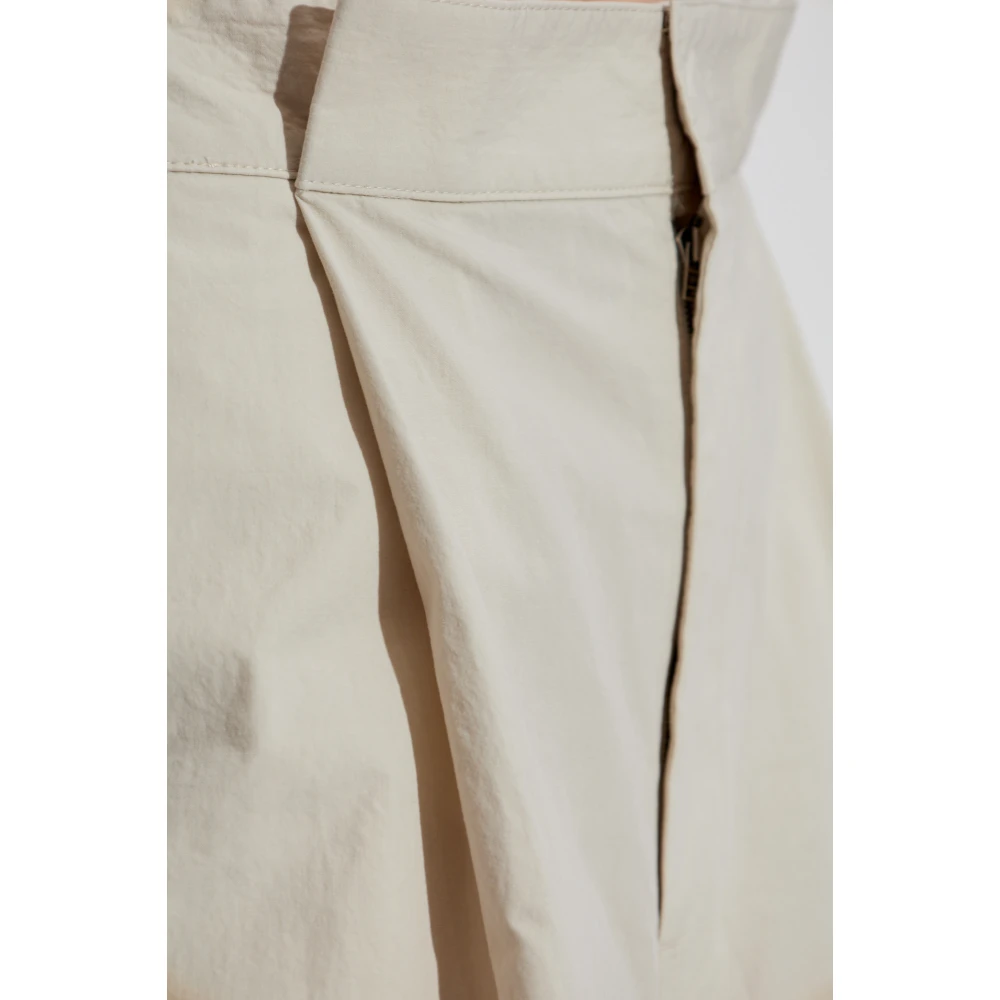 Maison Margiela Wijde broek Beige Dames