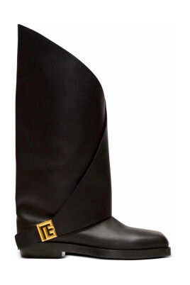 bottes-plates-twist-en-cuir