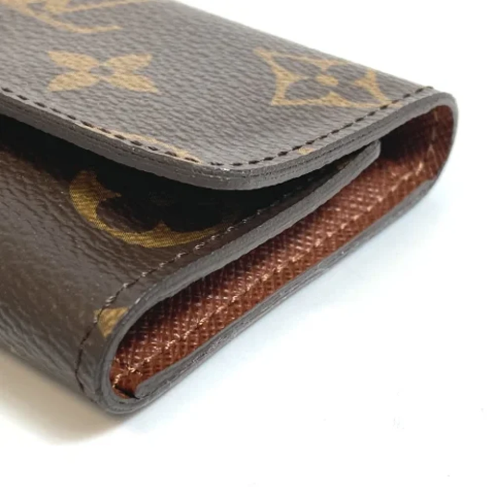 Louis Vuitton Vintage Pre-owned Canvas wallets Brown Dames
