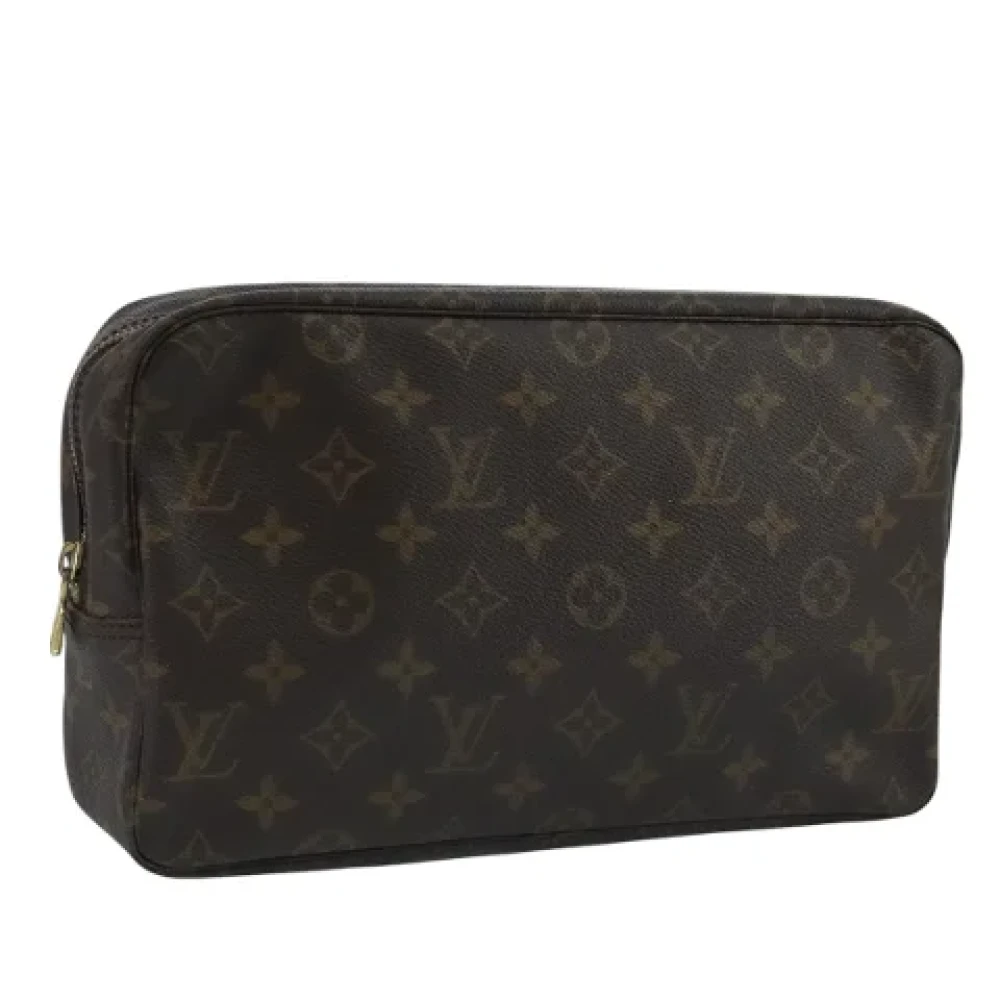 Louis Vuitton Vintage Pre-owned Canvas clutches Brown Dames